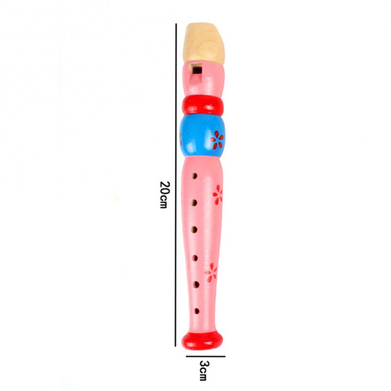Flauta Dulce Multicolor De Madera VILAC | Juguete Musical De 3 Años En Adelante, Instrumento Ergonómico Para Iniciar En La Música