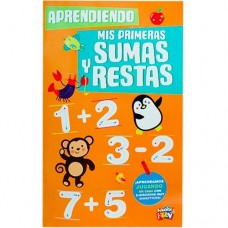 Aprendo Mis primeras sumas y restas, libro de tapa blanda, 24 páginas, 28x17 cm, Editorial School Fun