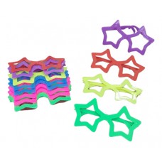Anteojo infantil estrella flúo, distintos colores