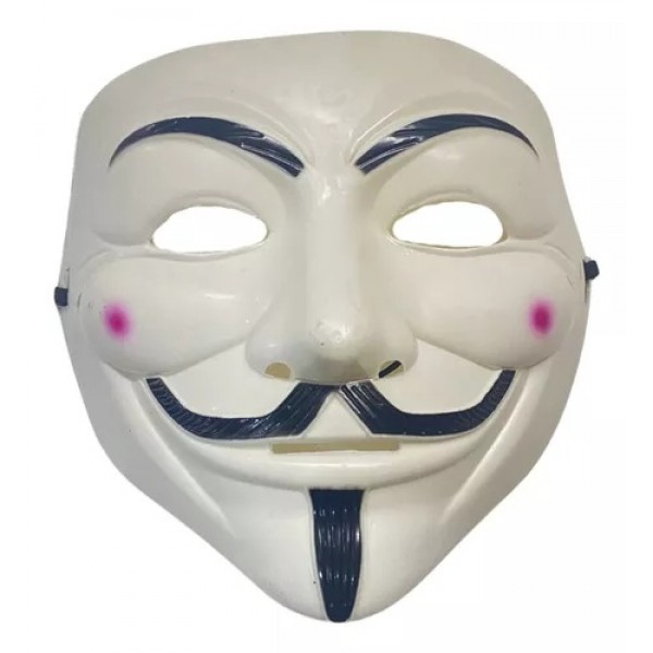Mascara Anonymous Venganza Vendetta de plástico, 19x19 cm