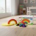 Arco Iris Montessori de Madera Apilable Didáctico 12 Piezas