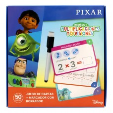 Cartas Didácticas Disney Matemáticas – Multiplicaciones y Divisiones | Barco de Papel | Juego Educativo Infantil por Mayor
