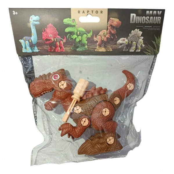 Dinosaurio de Juguete para Armar y Desarmar Didáctico con Herramientas - Juguetes Didácticos x Mayor Dinosaurio de Juguete para Armar y Desarmar Didáctico con Herramientas - Juguetes Didácticos x Mayor