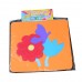 Juego de encastre en goma eva Flores, 16x15 cm, distintas combinaciones de colores
