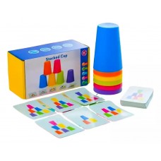 Juego de Velocidad y Lógica Batalla de Vasos Didáctico - Juego de Patrones 