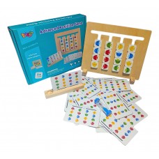 Juego Didáctico Patrón y Colores con Tarjetas | Lógica y Concentración | Juguetes Montessori Mayorista