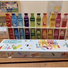 Juego de Memoria con Botellitas de Madera en Caja - Juguetes Didácticos x Mayor