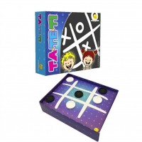 Juego de Mesa Ta-Te-Ti Clásico Yu-Yu - Set de Fichas Resistentes para Niños - Juguetes Didácticos x Mayor