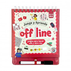 Libro de Actividades Reutilizable con Fibron – Juegos Off-line para Niños - El Barco de Papel - Juguetes Didácticos x Mayor