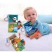 Libro de Tela Educativo y Sensorial para Bebé con Sonido y Texturas - Granja Feliz - 23x15 cm Libro de Tela Educativo y Sensorial para Bebé con Sonido y Texturas - Granja Feliz - 23x15 cm