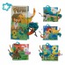 Libro de Tela Educativo y Sensorial para Bebé con Sonido y Texturas - Granja Feliz - 23x15 cm Libro de Tela Educativo y Sensorial para Bebé con Sonido y Texturas - Granja Feliz - 23x15 cm