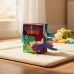Libro De Tela Educativo Y Didáctico Para Bebé Con Chifle Mediano - Dinosaurio - 17 x 13,5 cm Libro De Tela Educativo Y Didáctico Para Bebé Con Chifle Mediano - Dinosaurio - 17 x 13,5 cm