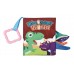 Libro De Tela Educativo Y Didáctico Para Bebé Con Chifle Mediano - Dinosaurio - 17 x 13,5 cm Libro De Tela Educativo Y Didáctico Para Bebé Con Chifle Mediano - Dinosaurio - 17 x 13,5 cm