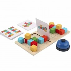 Juego de Seguimiento de Patrones con Timbre - Mesa de Bloques Interactivos  - Set Infantil Multiactividad