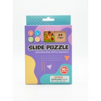 Puzzle Deslizable Montessori de Madera - Juego Didáctico de Lógica y Motricidad Fina