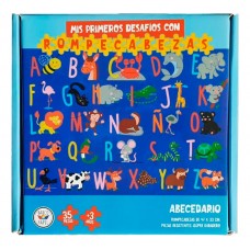 Rompecabezas Infantil “Mis Primeros Desafíos” – Abecedario 35 Piezas Educativo - El Barco de Papel