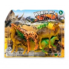 Set 4 Animales de Juguete en Blister - Figuras Infantiles Seguras - Juego y Aprendizaje por Mayor
