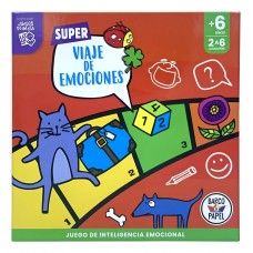 Súper Viaje de Emociones – Juego de Mesa + Guía de las Emociones - El Barco de Papel - Juego Emociones x Mayor