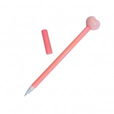 Bolígrafo Punta Aguja Corazón Rosa Romántico - Distribuidora Mayorista Librería Online