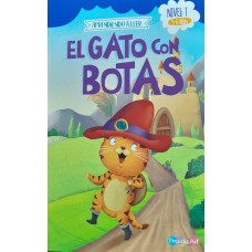 Aprendiendo a leer El gato con botas: libro de cuentos, tapa blanda, 22x14 cm, 32p Nivel 1: 5 a 6 años | Lectura Inicial por Mayor