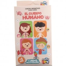 Cartas Didácticas El Cuerpo Humano para Niños | Juguetes Educativos x Mayor | School Fun