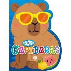 Colorea Capibaras Libro para Colorear Infantil 23x31 cm 16 Páginas HMS Ediciones