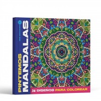 Libro para Colorear Pintemos Mandalas (36 Diseños) - 48 páginas - Tapa Blanda