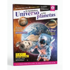 Libro El Fantástico Universo Y Los Planetas 23x31 cm - Tapa Blanda Infantil - Libros Educativos x Mayor