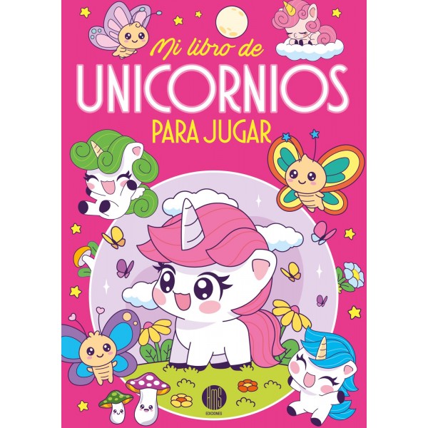 Libro de Actividades Infantil "Mi libro de Unicornios para Jugar" (20x28 cm) - 16 pág