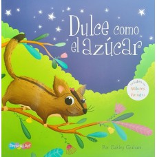 Libro de cuentos Dulce como el azúcar: 21x21 cm, tapa blanda, papel ilustración, 24 páginas