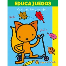Educajuegos: libro para jugar, aprender y divertirse, 32 pág, 24x17 cm, El Gato de Hojalata