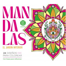 Mandalas El Jardín Interior Libro Para Colorear 24 Diseños 23x21 cm Con Frases Para Reflexionar – HMS Ediciones