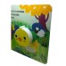 El Pollito Pía – Diversión Interactiva para los Más Pequeños - 17x17 cm 16 pág con Squishy (sonido al apretar)