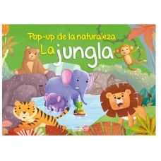 La Jungla Pop Up – Un viaje mágico que despierta la curiosidad y la alegría interior - Tapa acolchada 26x20 cm 10 páginas