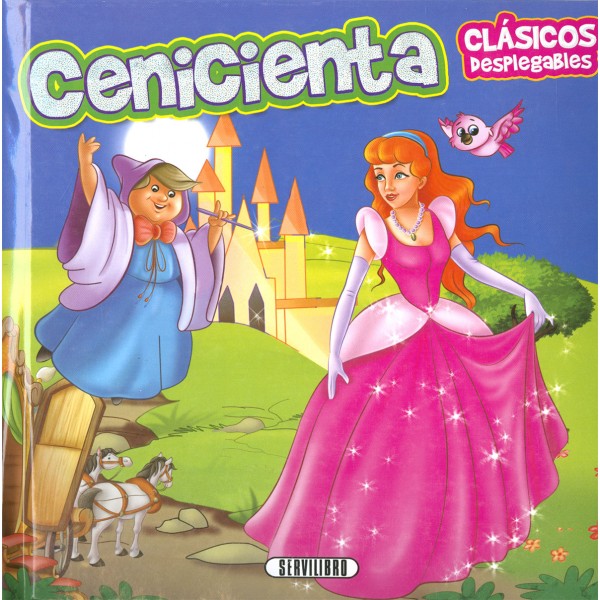 Libro Clásicos Desplegables: Cenicienta - Tapa Acolchada Pop-Up (19.5x19.5 cm) - Imprenta Mayúscula Libro Clásicos Desplegables: Cenicienta - Tapa Acolchada Pop-Up (19.5x19.5 cm) - Imprenta Mayúscula