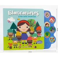 Libro Con Sonido Blancanieves Cuentos Clásicos Infantiles El Gato de Hojalata