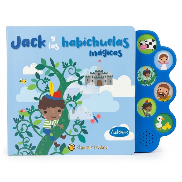 Libro Con Sonido Jack Y Las Habichuelas Mágicas Cuentos Clásicos Infantiles - El Gato de Hojalata