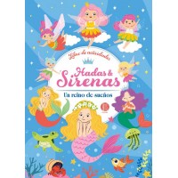 Hadas & Sirenas: Un Reino de Sueños (20x28 cm - 32 Págs) - Libro de Actividades x Mayor