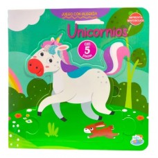 Juego con Alegría Unicornios con rompecabezas 5 piezas | Inspira creatividad, coordinación y conexión emocional en niños +2 años