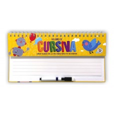 Libro Infantil Móvil Educativo para Aprender Cursiva Reutilizable Anillado | Barco de Papel - Juego Didáctico x Mayor