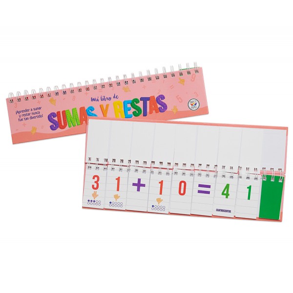 Libro Móvil Didáctico Infantil – Mi Libro de Sumas y Restas | Aprendizaje Matemático para Niños | El Barco de Papel Libro Móvil Didáctico Infantil – Mi Libro de Sumas y Restas | Aprendizaje Matemático para Niños | El Barco de Papel