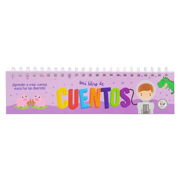 Libro Móvil Didáctico Cuentos – Imaginación y Creatividad Infantil | Juego Educativo para Inventar Cuentos y Desarrollar el Lenguaje