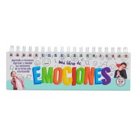Libro Móvil Didáctico Infantil Mi Libro de Emociones – Barco de Papel | Expresión y Reconocimiento de Sentimientos para Niños