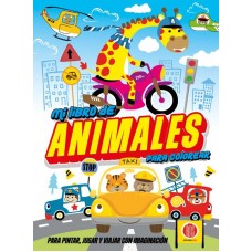 Mi Libro de Animales Para Colorear (23x31 cm - 32 Págs) - Libros Infantiles x Mayor