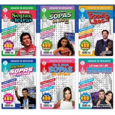 Sopas de Letras 32 Páginas – Más de 400 palabras para entrenar tu mente y divertirte - 15x23 cm
